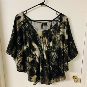 New 🌟 New Directions Mixed-Printed Blouse